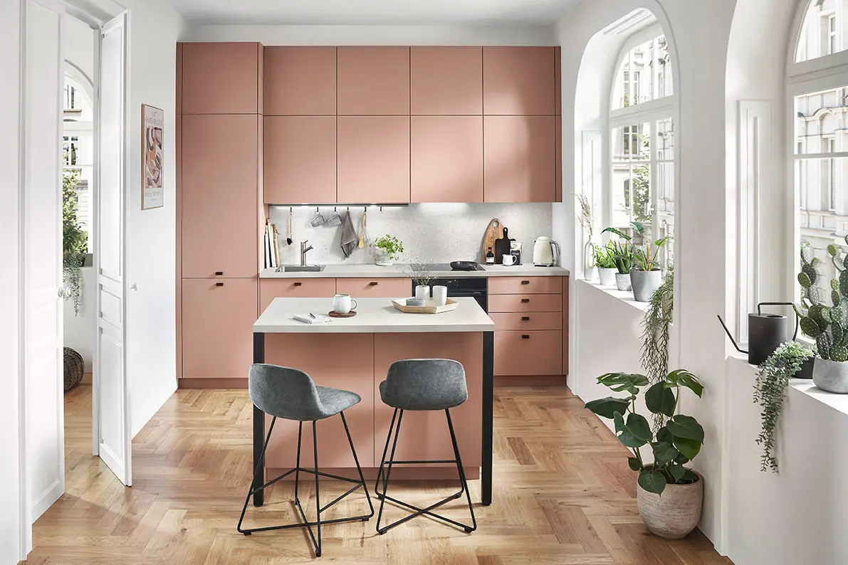 Einbauküche Moden Nobilia Küchenzeile Modern