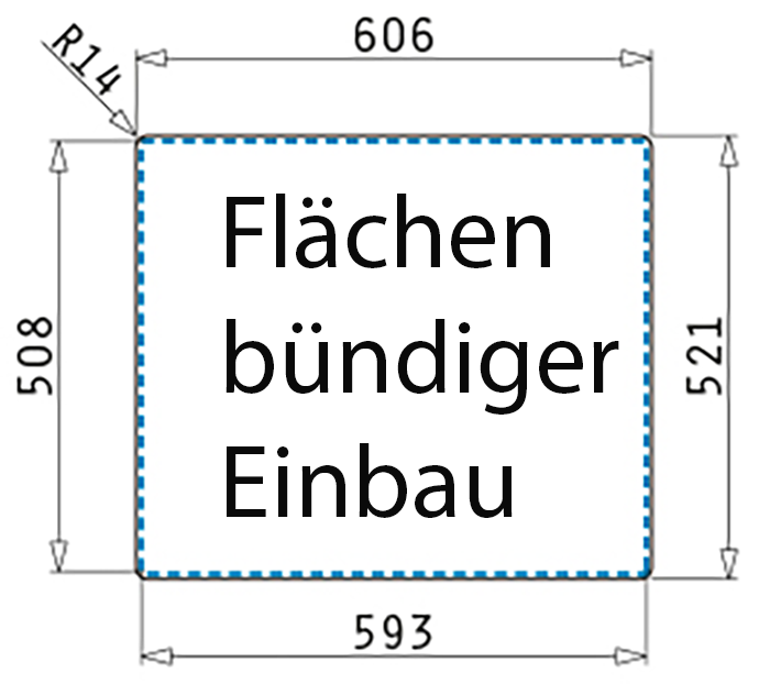 PELLA (60,5×52) 1 1/2B Skizze Einbau