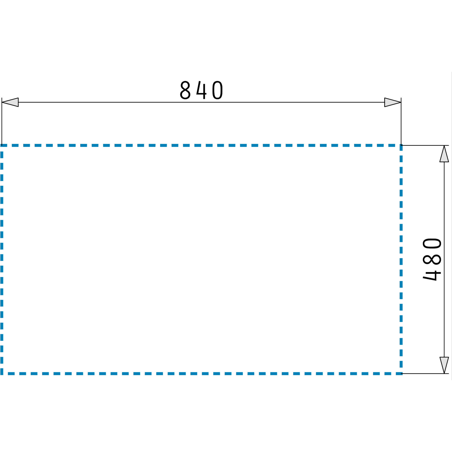 Pyramis ALEA (86×50) 2B Skizze Einbau