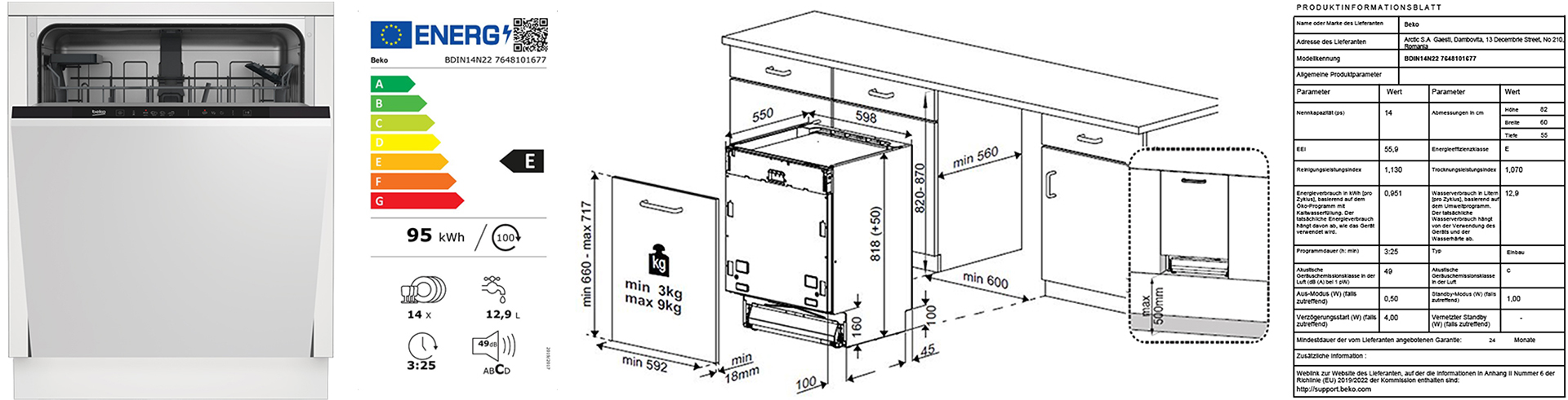 Beko Geschirrspüler
