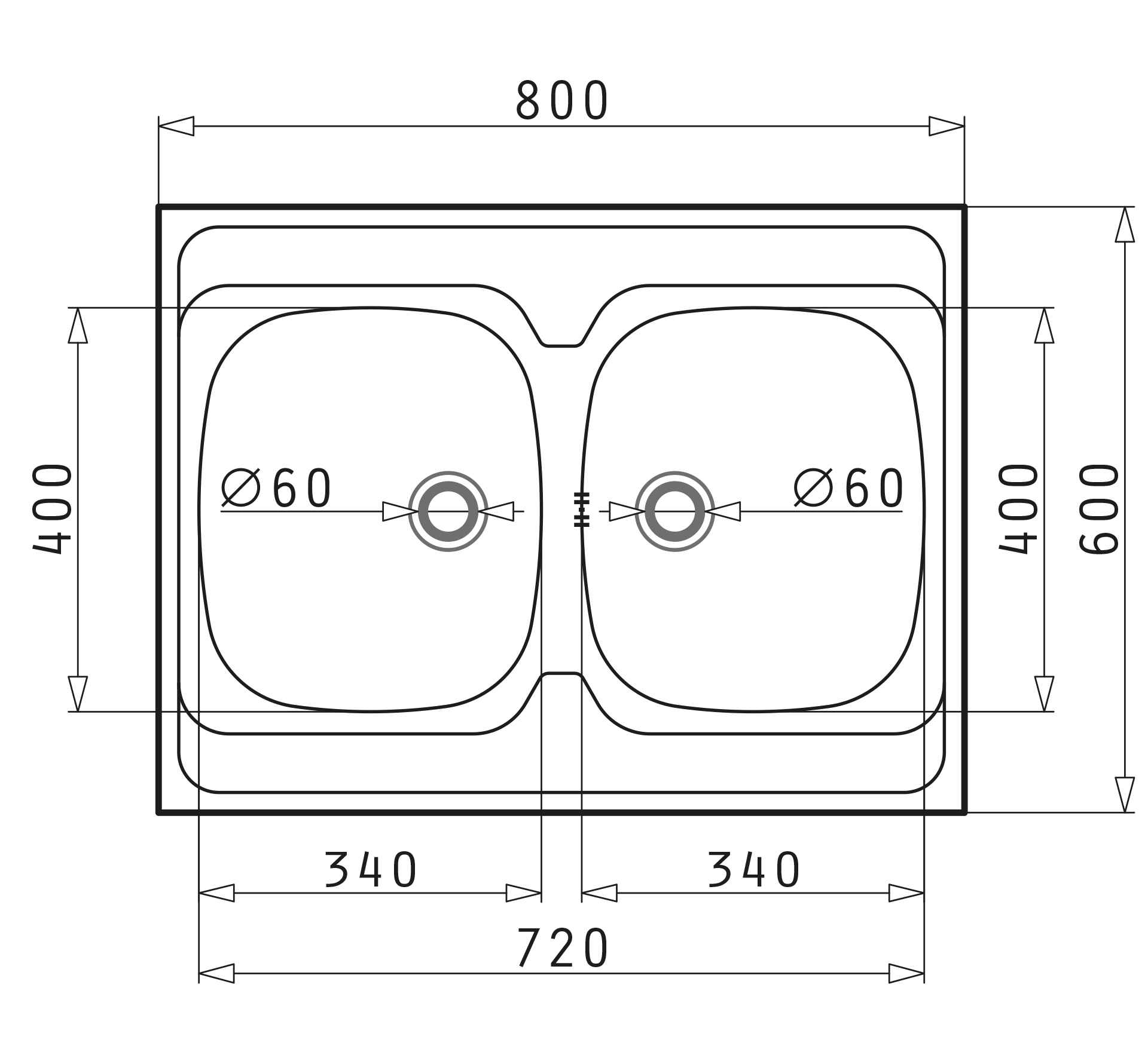 Pyramis INTERNATIONAL (80×60) 2B Skizze Maße