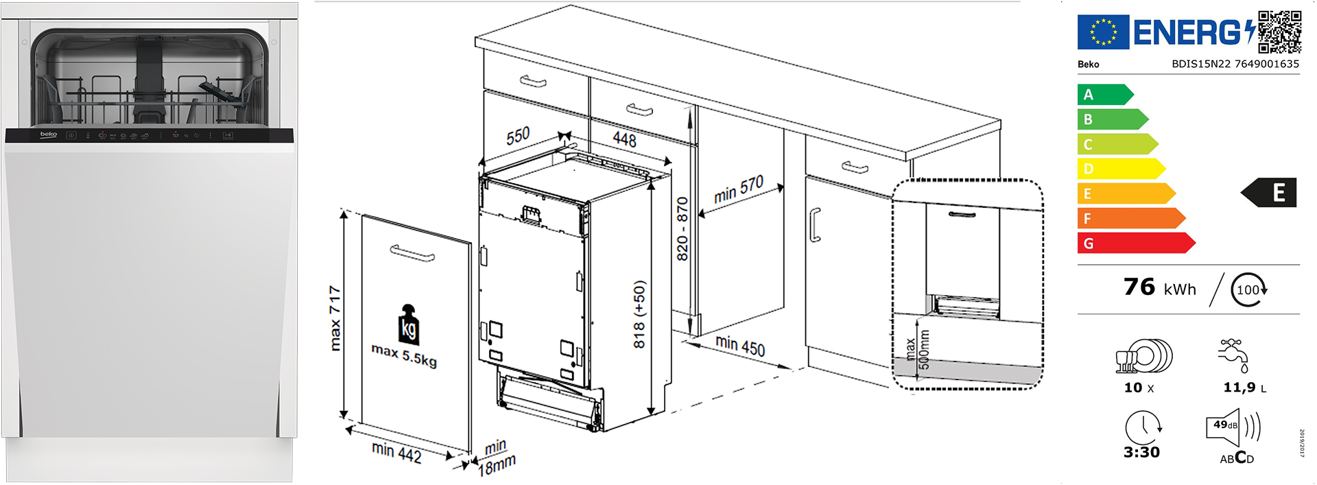 Beko Geschirrspüler