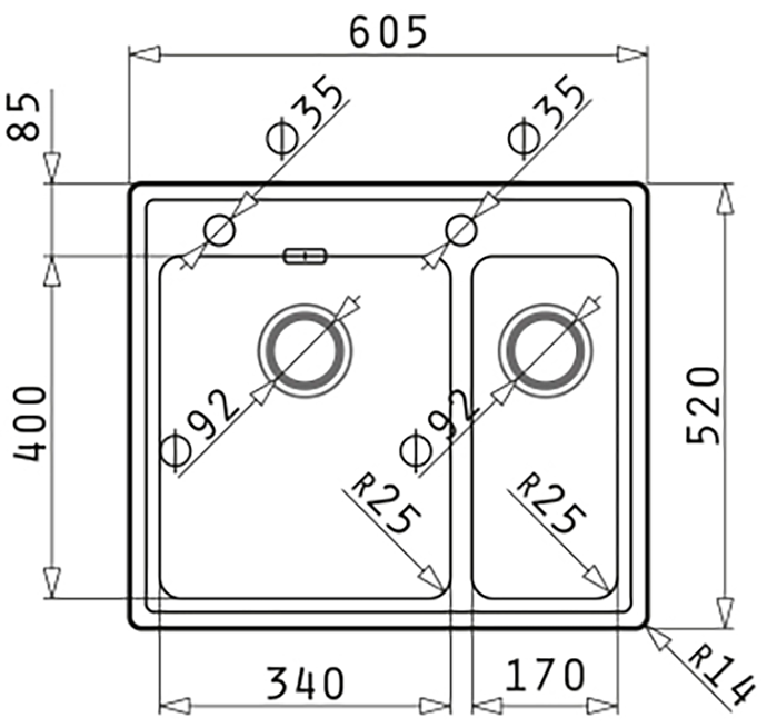 PELLA (60,5×52) 1 1/2B Skizze